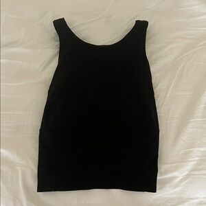 lululemon athletica Black Tank Top